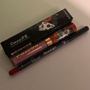 NEW Cmaa DU MATTE WATERPROOF LIQUID LIPSTICK #04